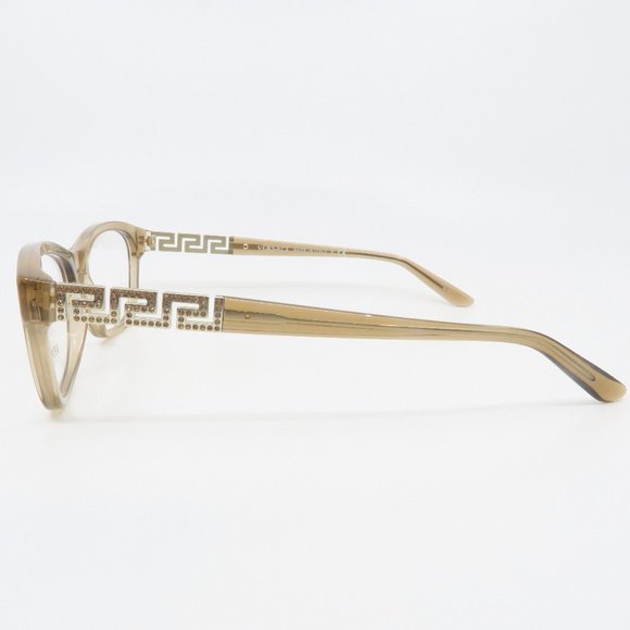 Versace Light Brown Women's Glasses MOD 3212-B 617 - Picture 5 of 6